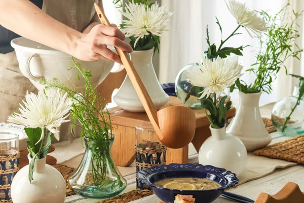 European Cherrywood Ladle