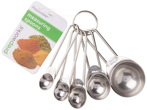 5PC Measuring Spoons - Stainless Steel