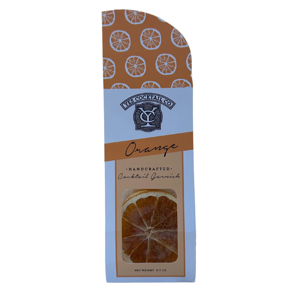 Orange Dehydrated Cocktail Garnishes