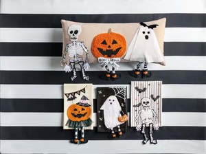 Halloween Dangle Towel - Ghost or Pumpkin