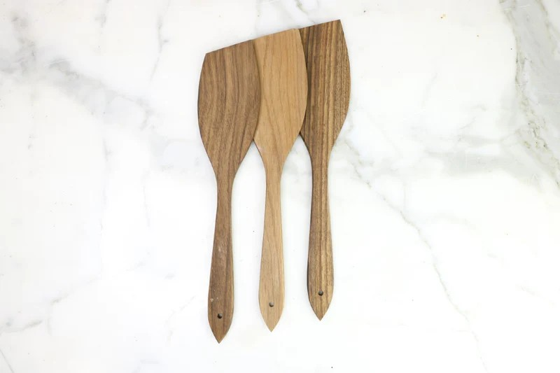Flat Fruitwood Spatula