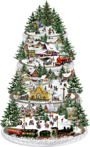 Christmas Railway Large Advent Calendar