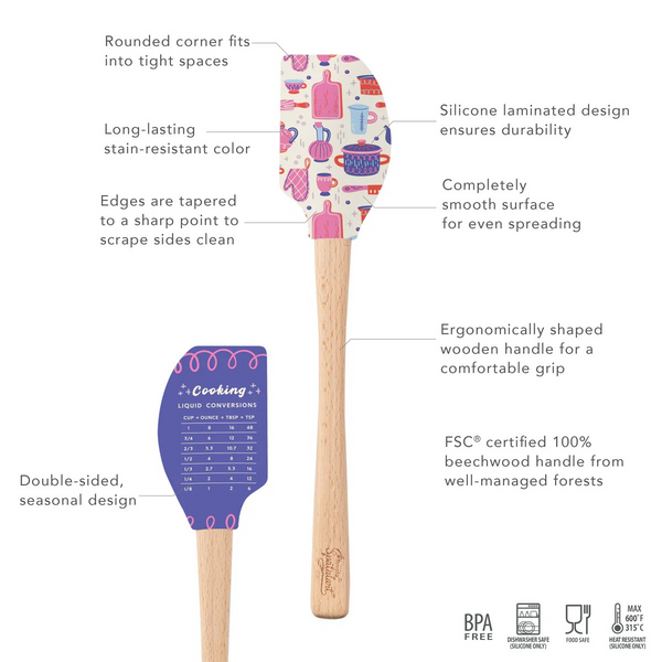 "Liquid Conversions" Spatula