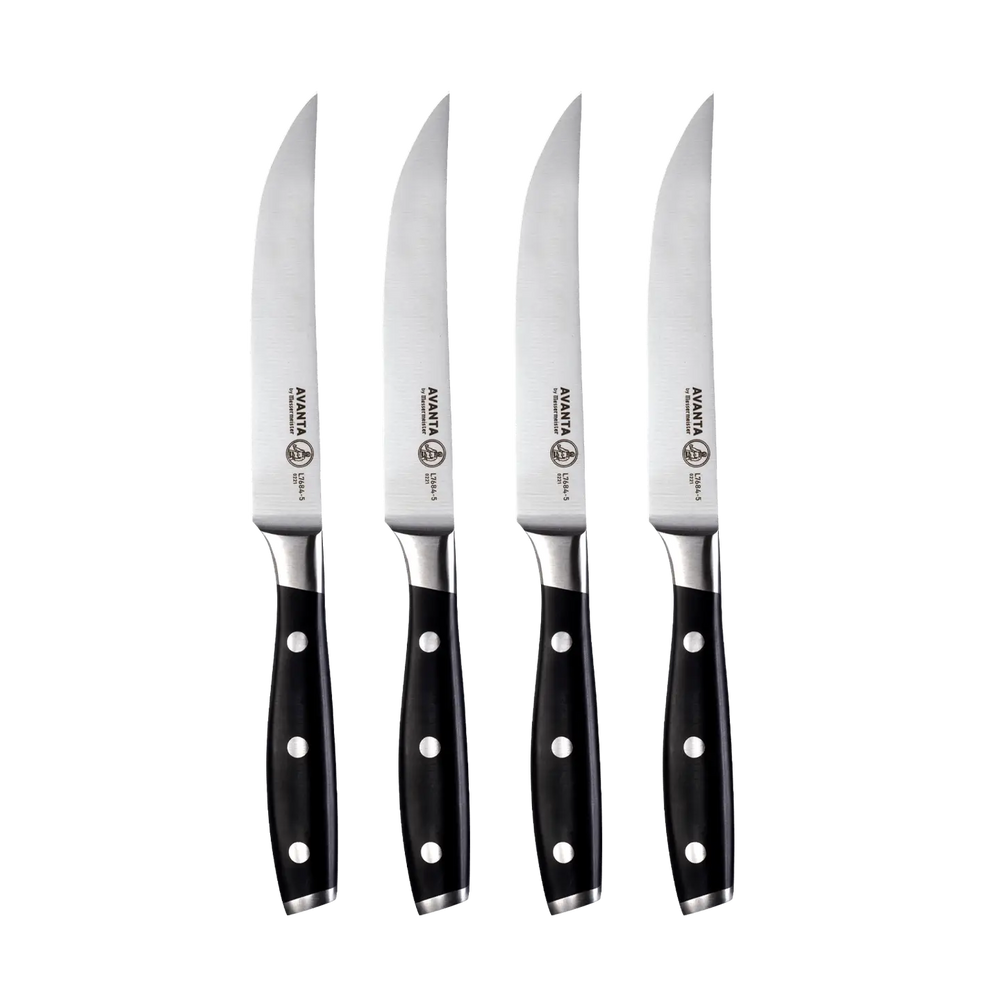 Avanta Steak Knife Set - Choose Pakkawood or POM