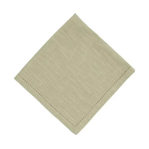 Hemstitch Woven Solid Napkin -Available in 2 Colors