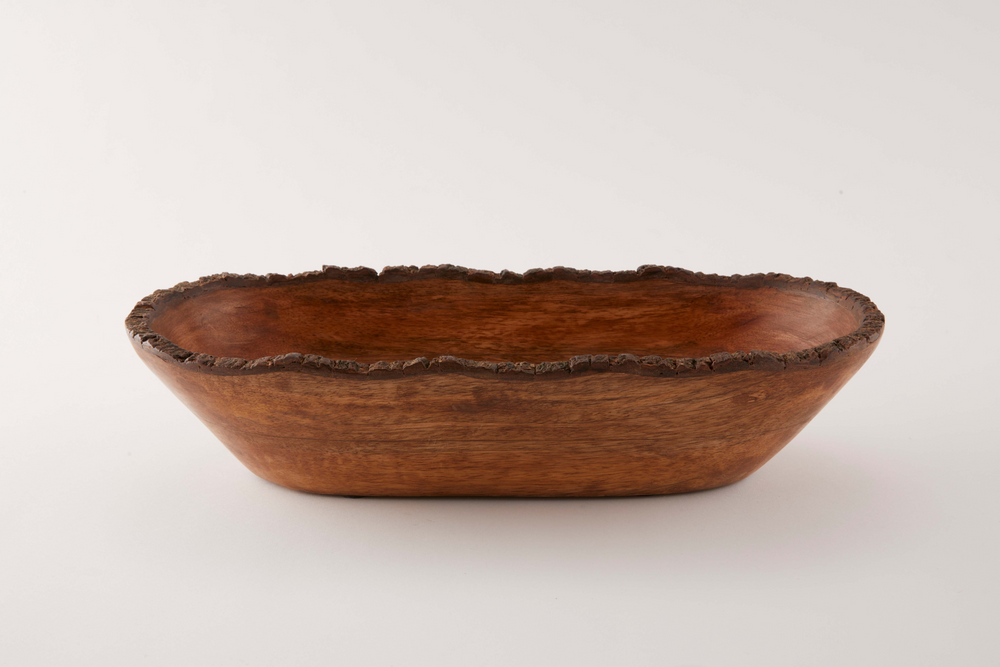 Wavy Bowl Oval Serving Bowl-Medium