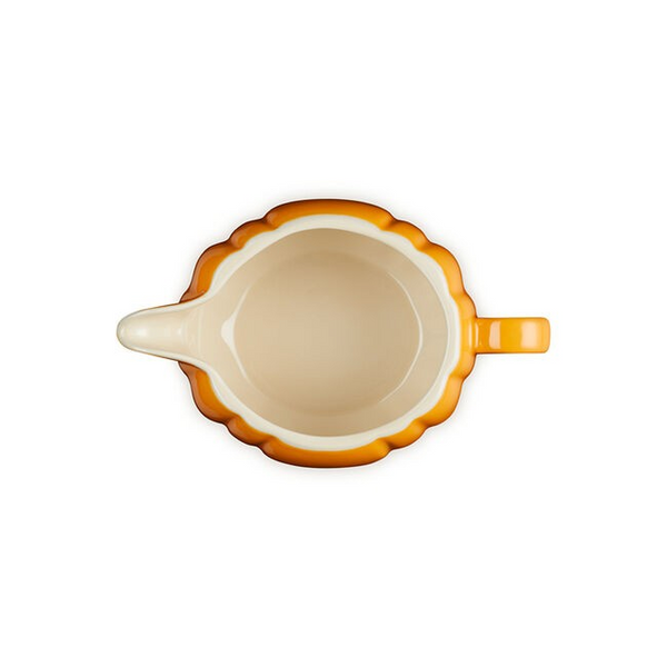 Pumpkin Gravy Boat with Lid by Le Creuset