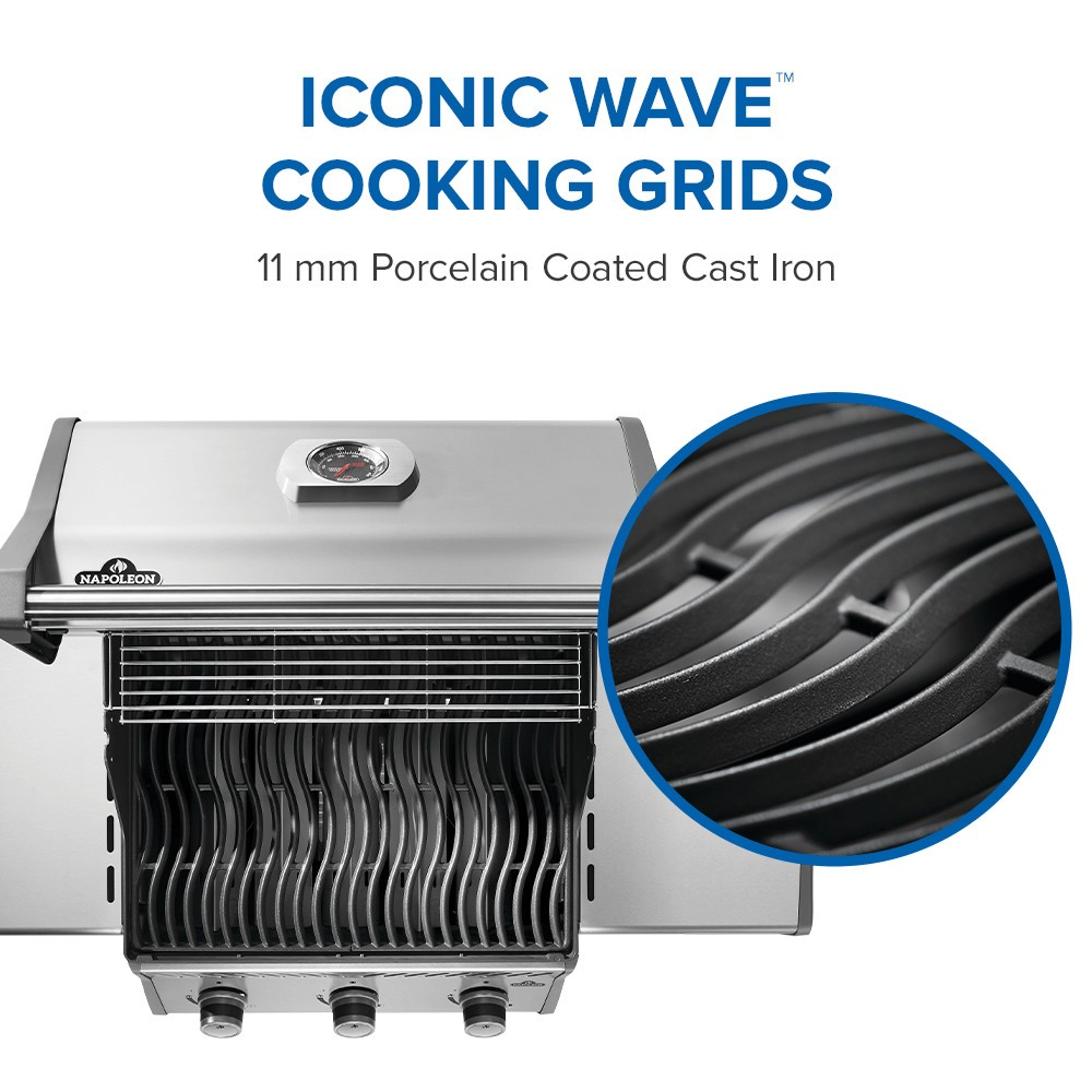 Rogue 425 Grill Stainless Steel - Choose Propane or Natural Gas