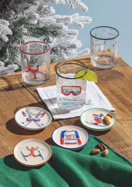 Après Ski Double Old Fashioned Glass - 3 Styles to Choose From