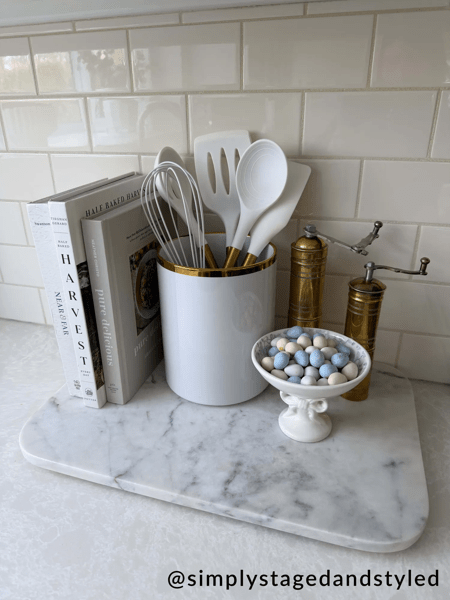 Toile Bow Candy Dish