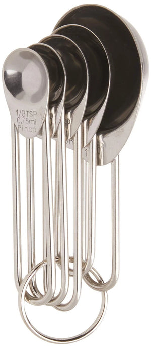 5PC Measuring Spoons - Stainless Steel