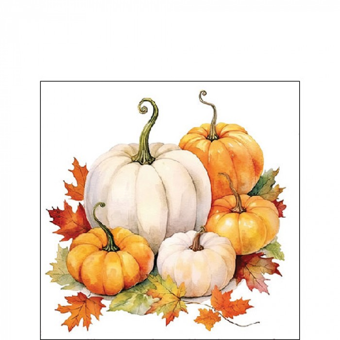 Pumpkin Season Beverage Napkins