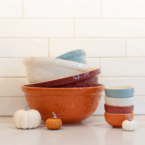 Mason Cash - In The Pumpkin Patch Mixing Bowls - 3 Sizes to Choose From