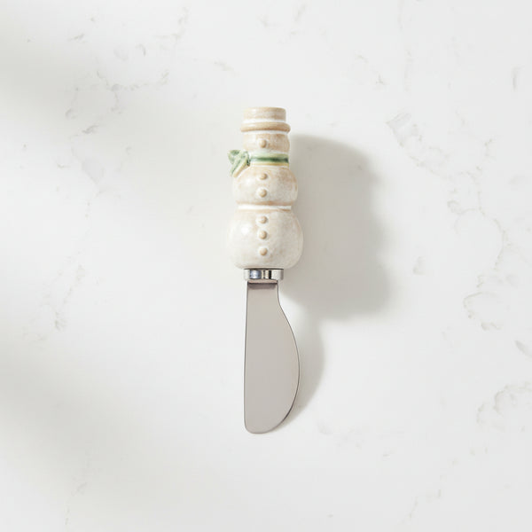 White Christmas Figural Spreader - 4 Styles to Choose From