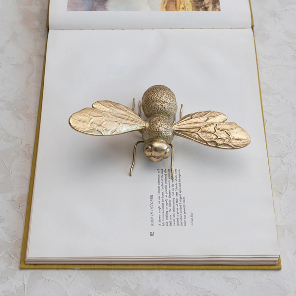 Gilded Bee Tabletop Accent
