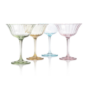 Apéritif Summer Cocktail Coupe - Choose Your Favorite Color!