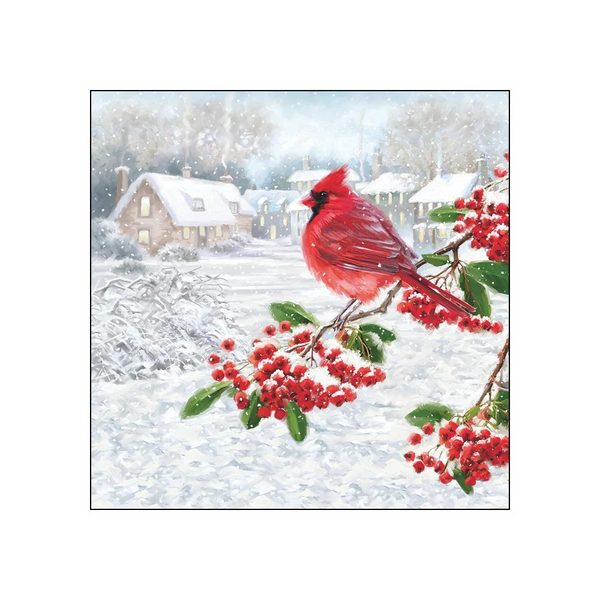 Holiday Cocktail Beverage Napkins - Several Styles to Choose From