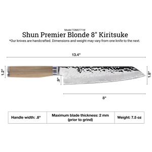 Premier Blonde Kiritsuke 8"