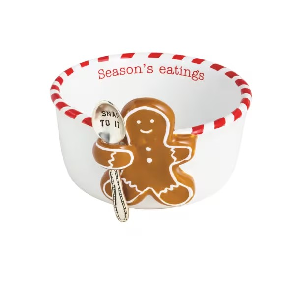 Christmas Tidbit & Spoon Set - Choose from 3 Styles