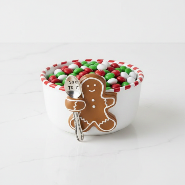Christmas Tidbit & Spoon Set - Choose from 3 Styles