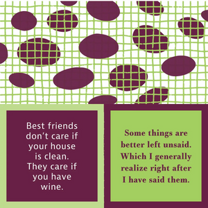 "Drinks On Me" Witty Party Napkins - Several Hysterical Options to Choose From!