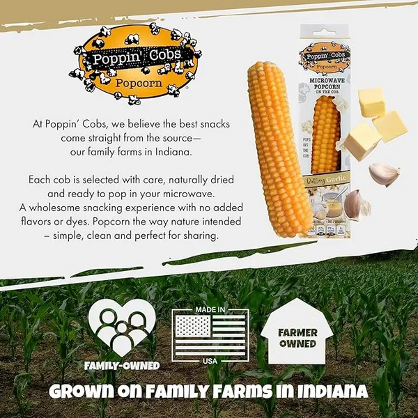 Movie Night Variety Pack - Poppin' Cobs Popcorn on the Cob