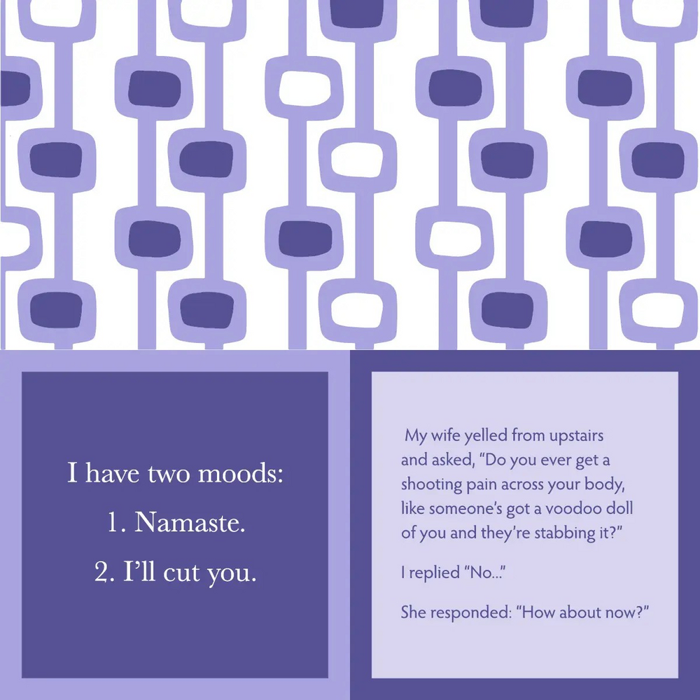 Two Moods/ Voodoo Cocktail Napkin