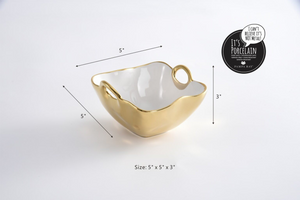 Square Snack Bowl by Pampa Bay