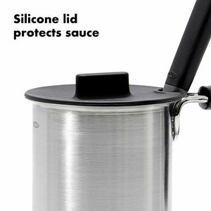 Grilling Basting Pot and Brush Set