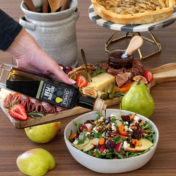 Crisp Anjou Pear Barrel Aged Balsamic by Olivelle