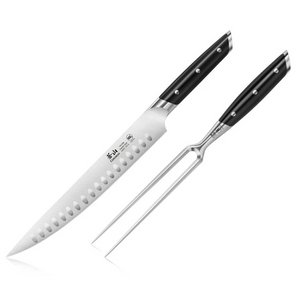 AKKA Series 2-Piece Carving Set with Acacia Box by Cangshan