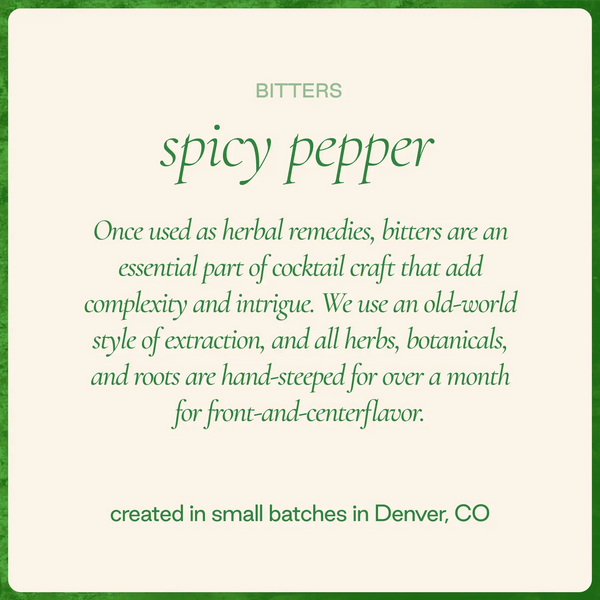 Spicy Pepper Bitters 3Fl.oz