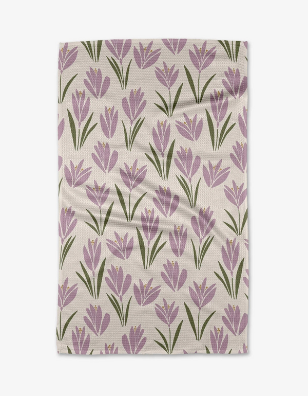 Geometry Tea Towel - Florals Line - Several Styles to Choose From