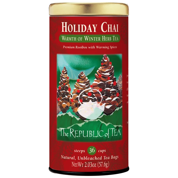 The Republic of Tea Holiday Chai Tea