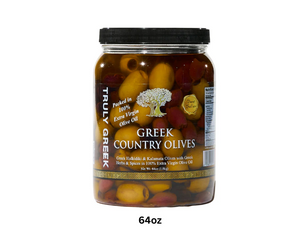 TRULY GREEK Country Olive Mix (34oz)