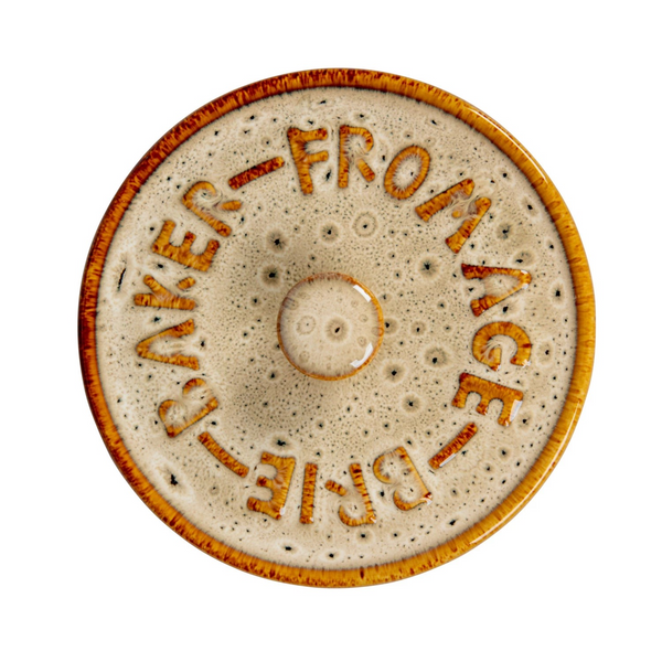 Stoneware Entertaining Brie Baker Set