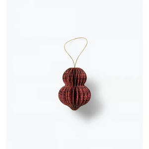 Paper Honeycomb Christmas Ornaments