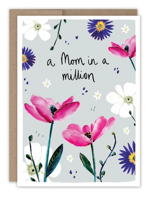 Mom in a Million Mother's Day Card
