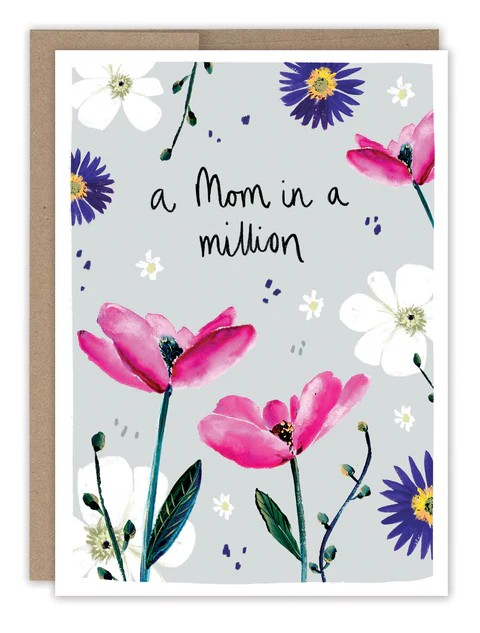 Mom in a Million Mother's Day Card