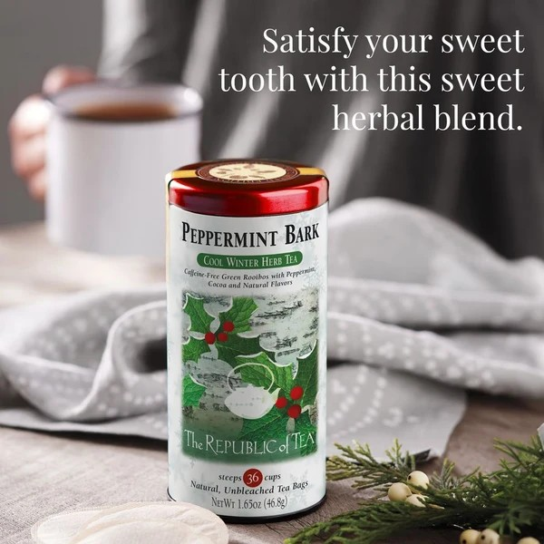 The Republic of Tea Peppermint Bark Tea