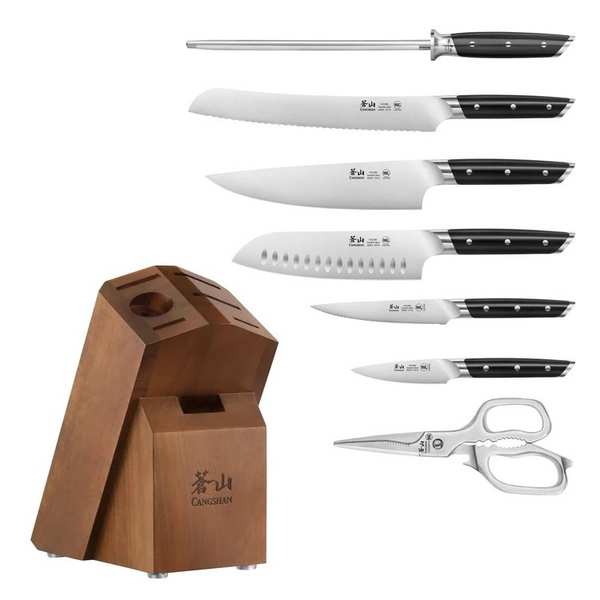 AKKA Series 8-Piece Knife Block Set by Cangshan