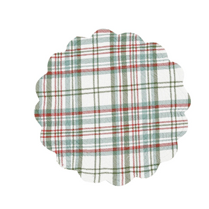 Edith Quilted Round Placemat
