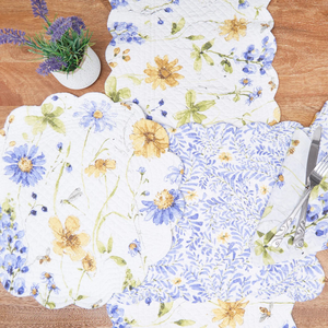 Lovely Blues Placemats - Choose from Round or Rectangle