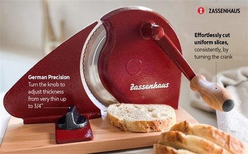 "Classic" Manual Bread Slicer - Cream