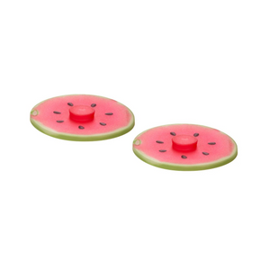 Silicone Watermelon Drink Covers Set of 2
