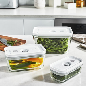 3-pc, Vacuum Glass Container Set by Zwilling