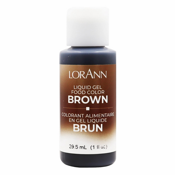 Liquid Gel Food Color Brown