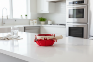 Winter Warm Heart Soup Crock Set - 3 Styles to Choose From