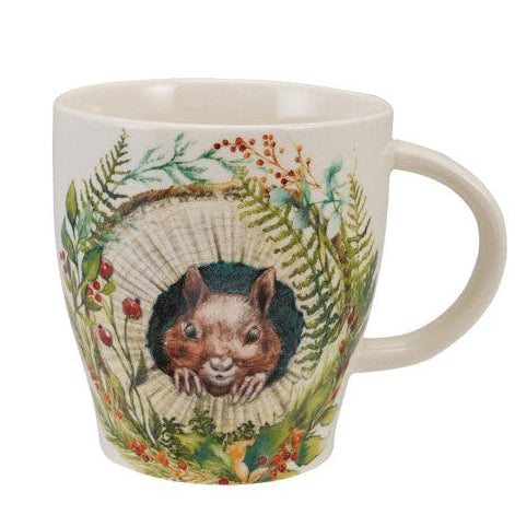 Woodland Animal Stoneware Mug-4 Different Styles