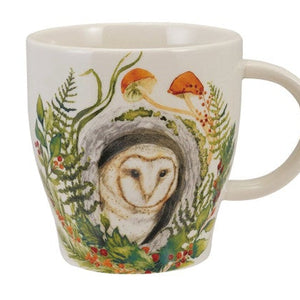 Woodland Animal Stoneware Mug-4 Different Styles
